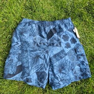 Caribbean Joe men's swim trunks suit blue XXL